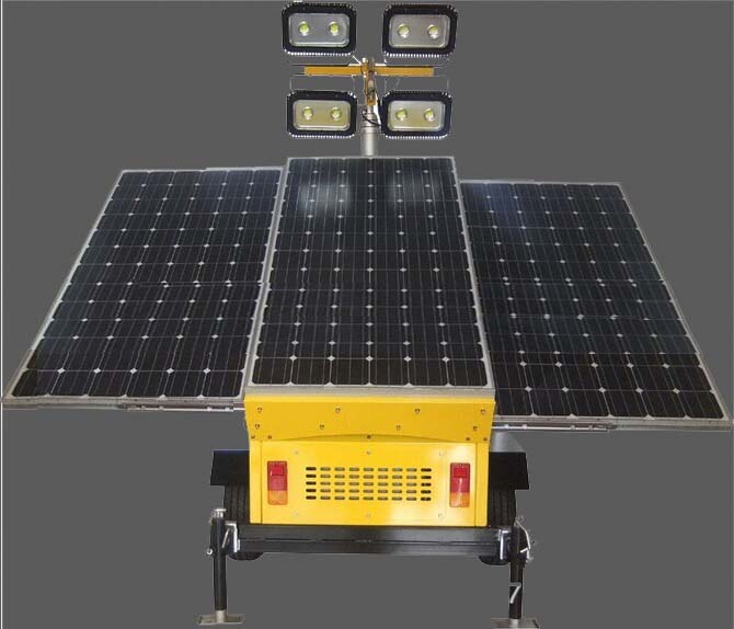 DOSFW6130T 太阳能移动照明灯塔