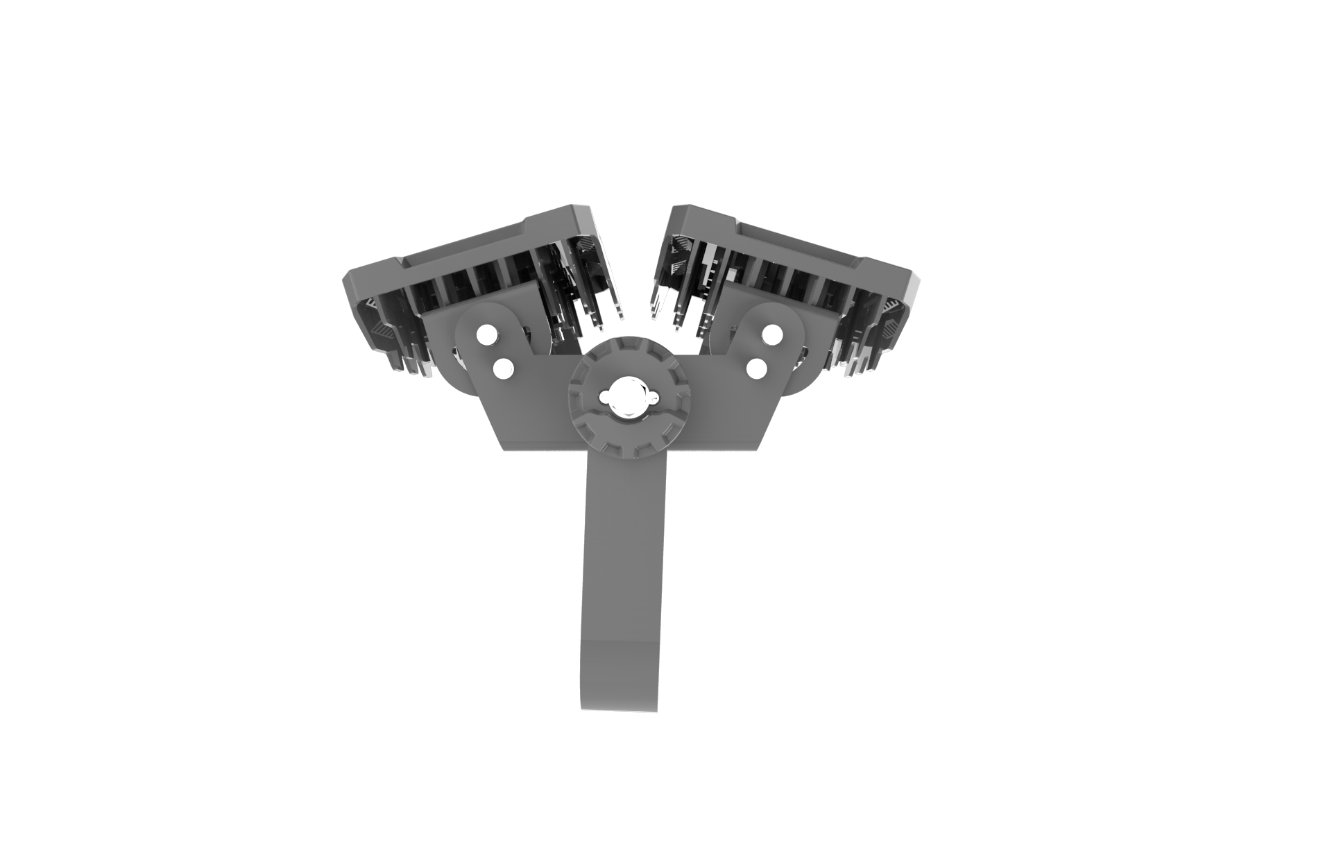 DOS9770二模组 可调光 80-200W LED三防投光灯