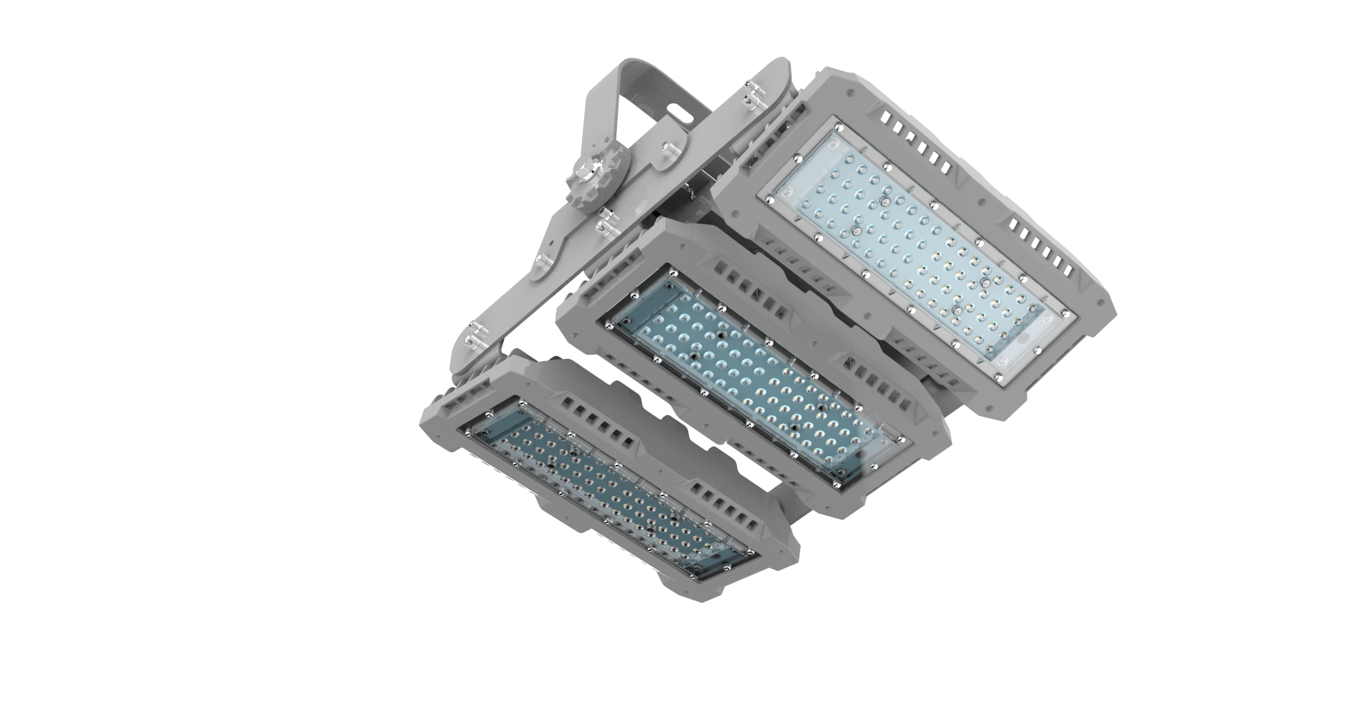 DOS9770三模组 可调光 120-300W LED三防投光灯